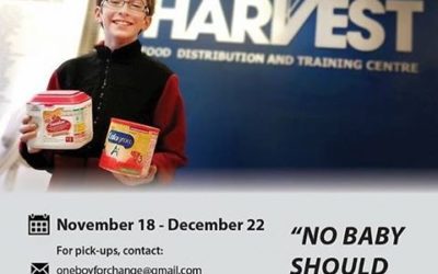 Winnipeg Harvest $5,000 for Baby Formula