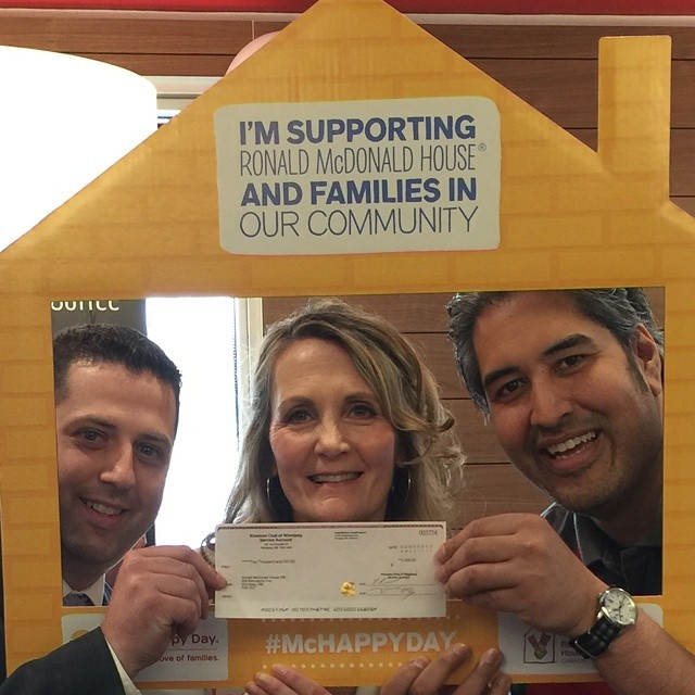 $2,000 for RMHC on #McHappyDay
